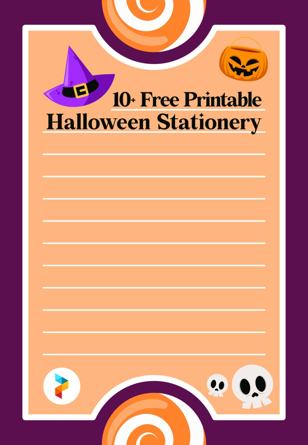 Printable Halloween Stationery