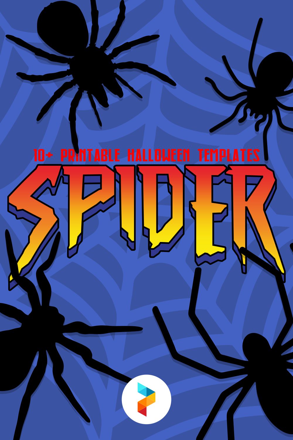 Printable Halloween Templates Spider