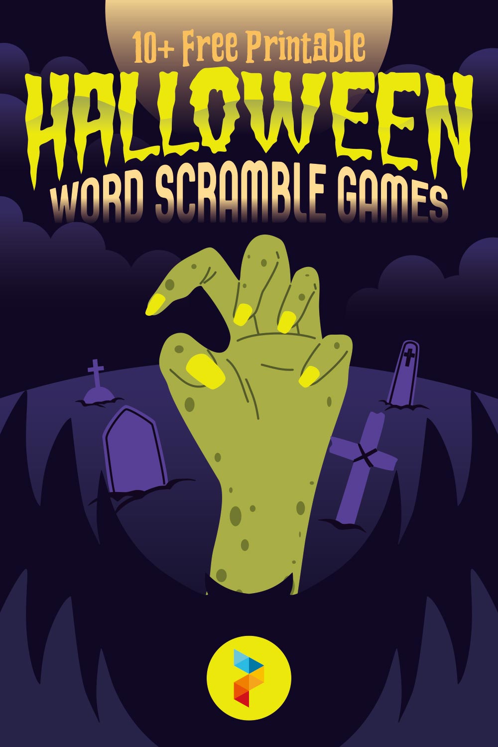 Printable Halloween Word Scramble Games
