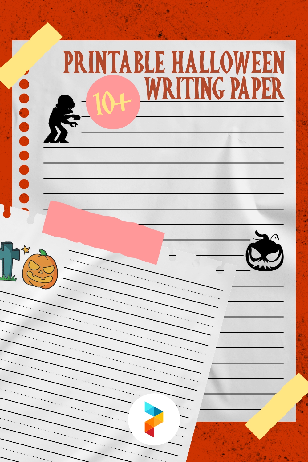 Halloween Writing Paper 15 Free PDF Printables Printablee