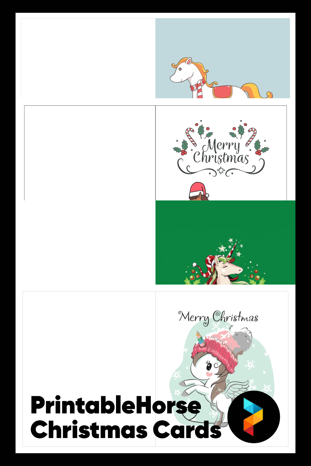 Horse Christmas Cards