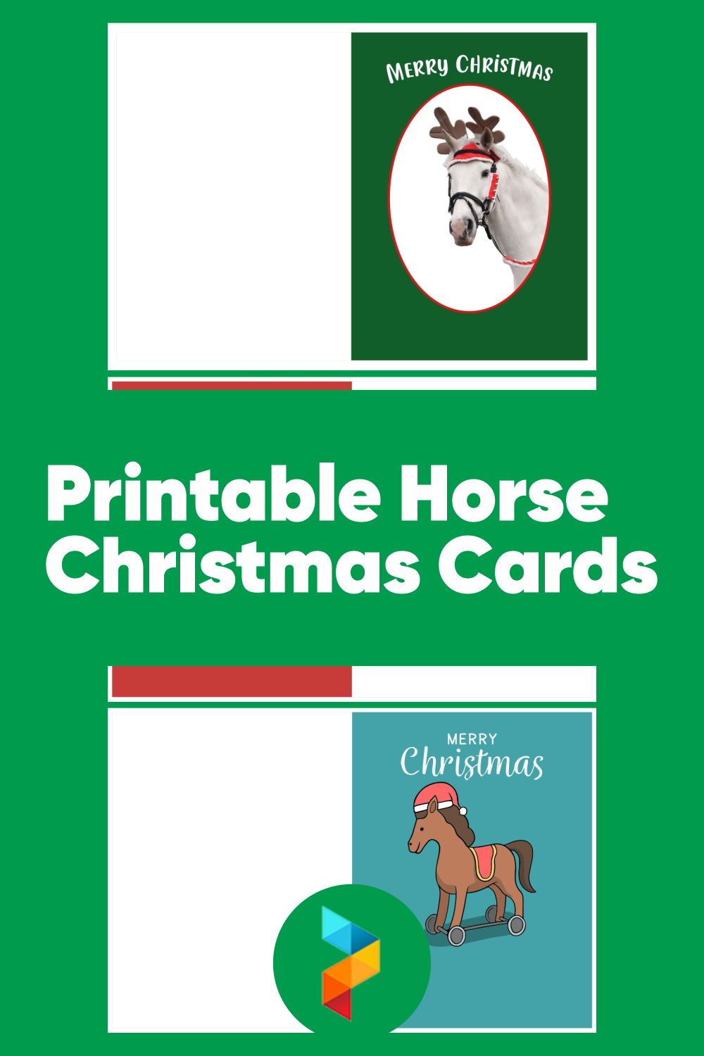 8-best-printable-horse-christmas-cards-printablee