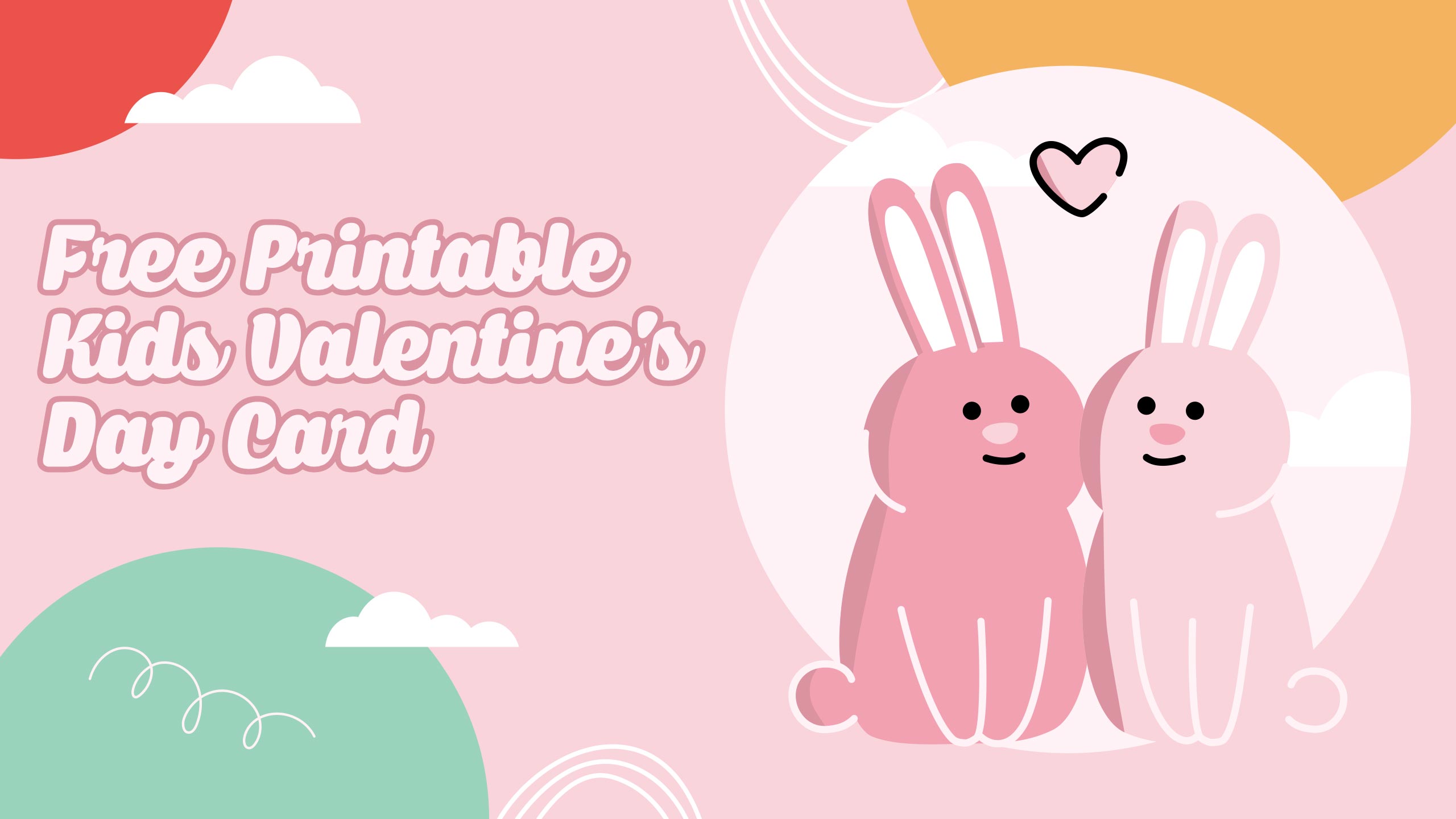Printable Kids Valentine
