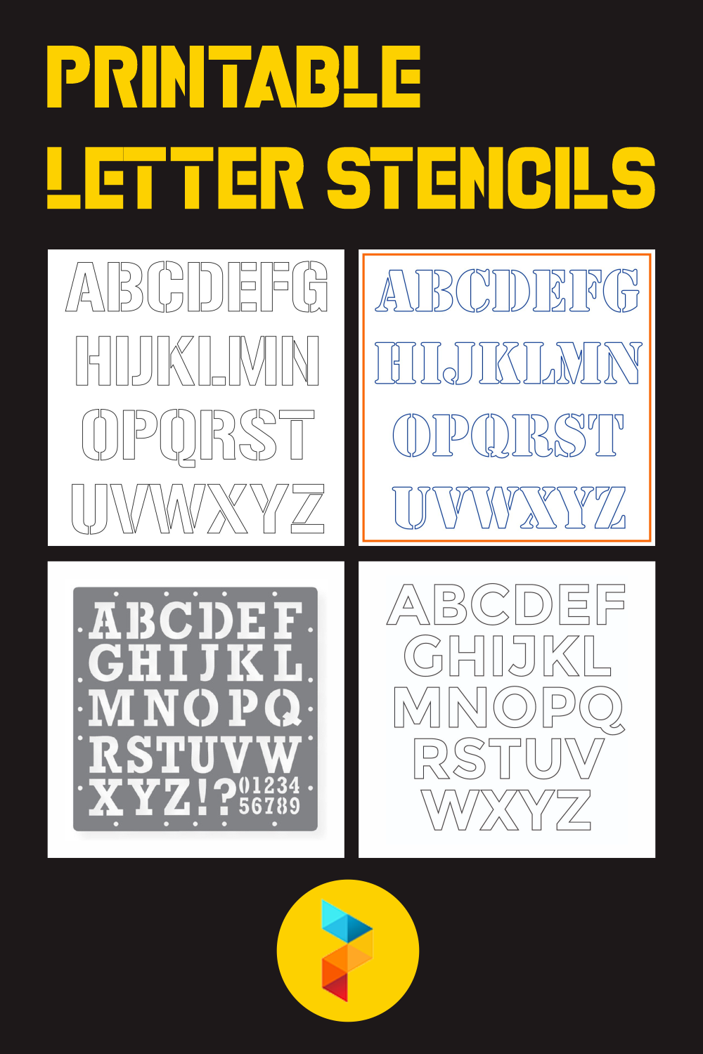 Letter Stencils