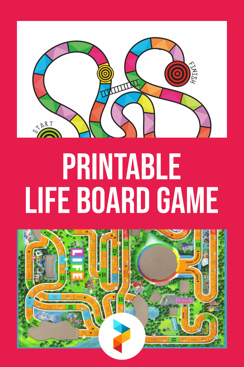 6 best free printable life board game printableecom