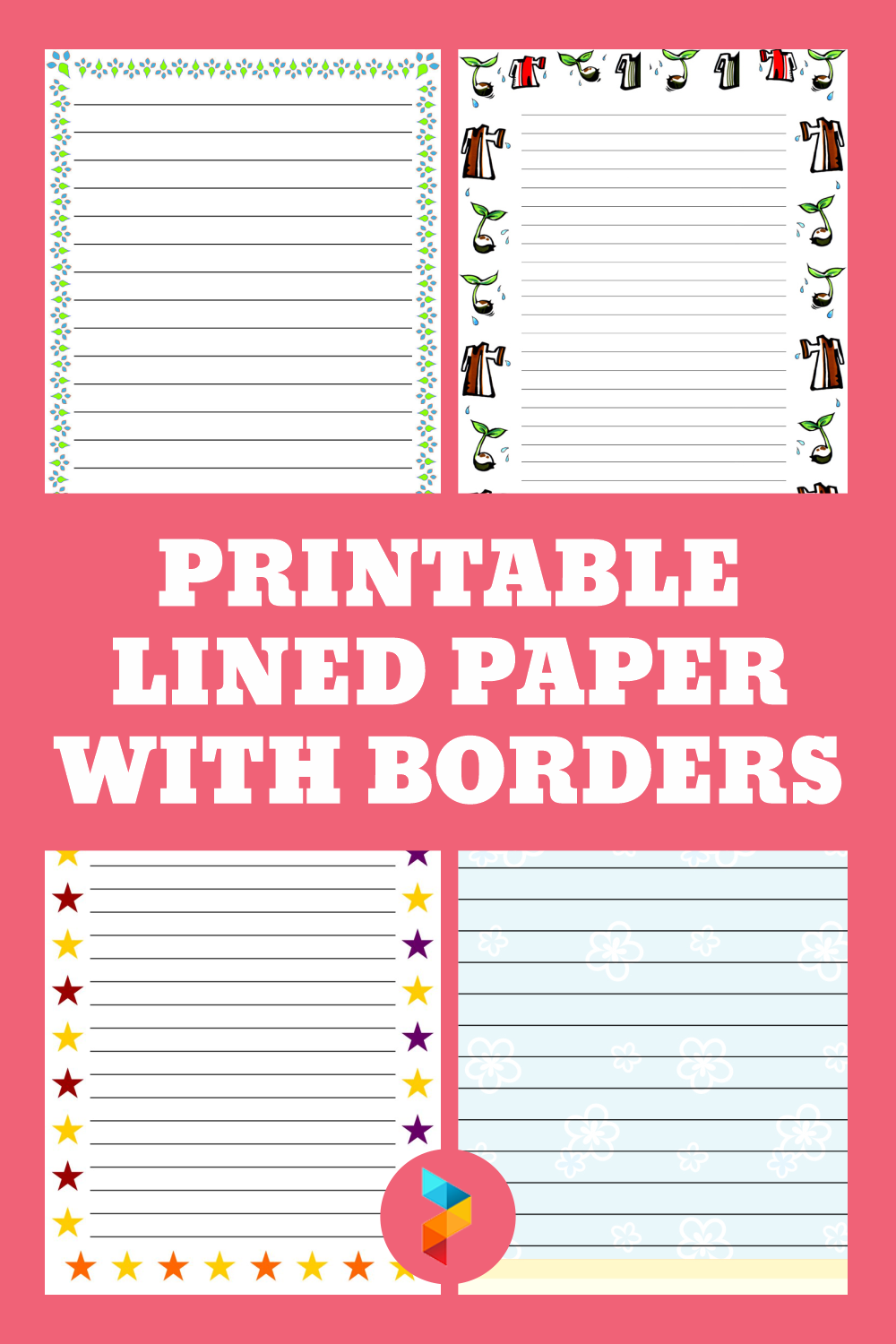 Lined Paper With Borders Lined Paper With Borders