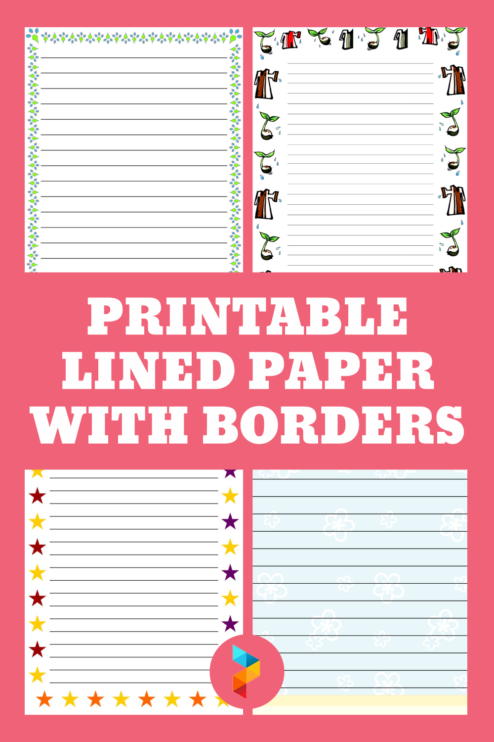 11 Best Printable Lined Paper With Borders PDF for Free at Printablee