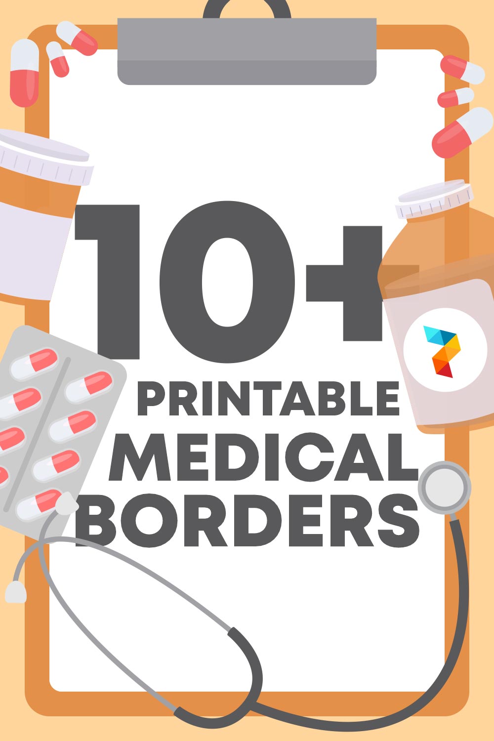 medical borders clip art