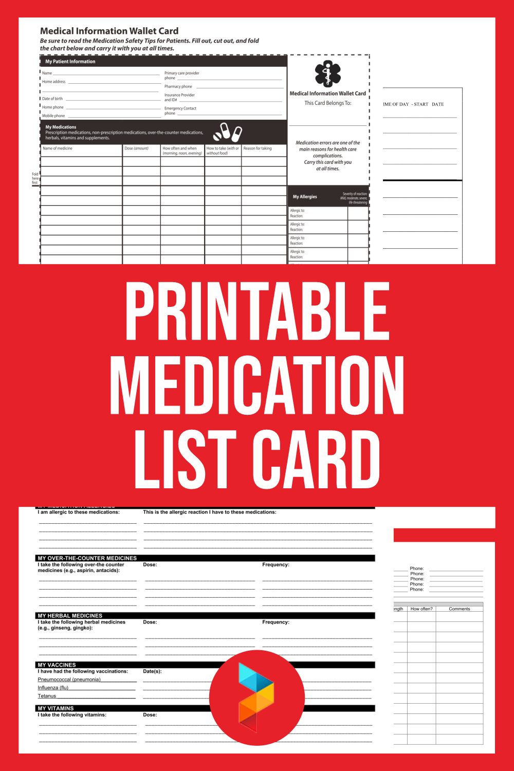 med-cards-template