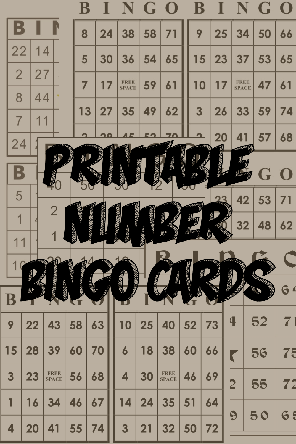 10 Best Free Printable Number Bingo Cards