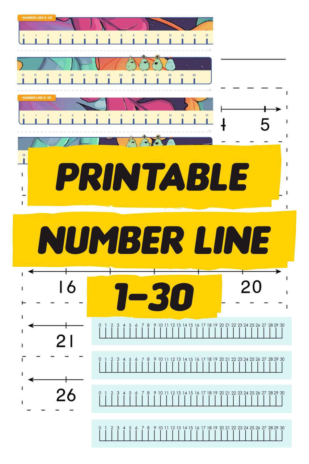 Number Line 1-30