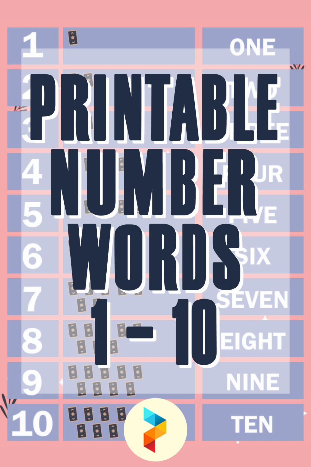 7 best printable number words 1 10 printableecom