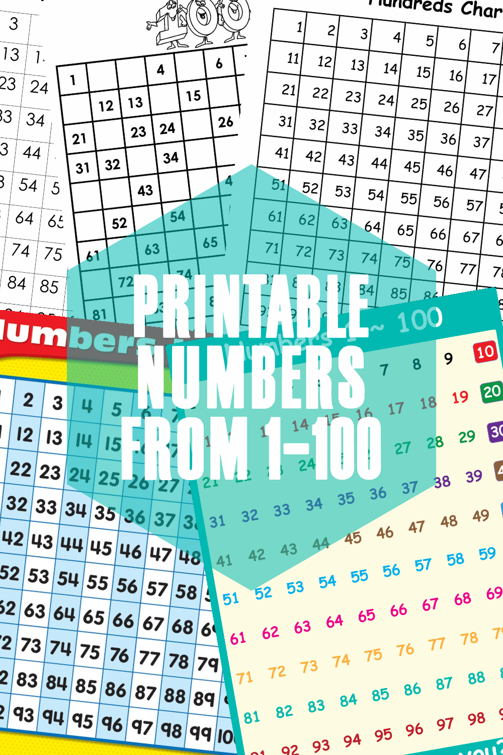 Numbers 1 To 100 Worksheet Worksheets For Kindergarten