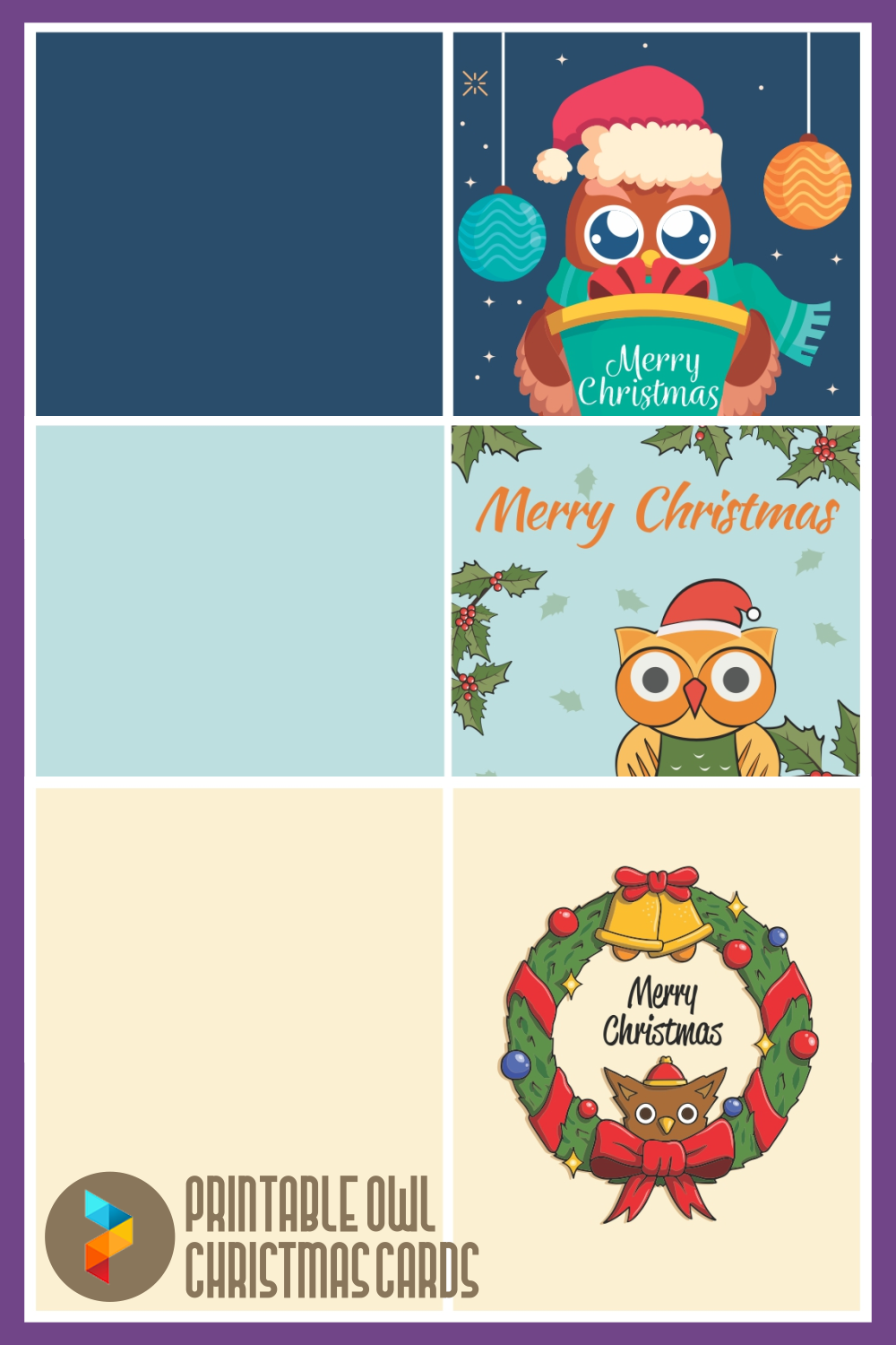 Owl Christmas Cards