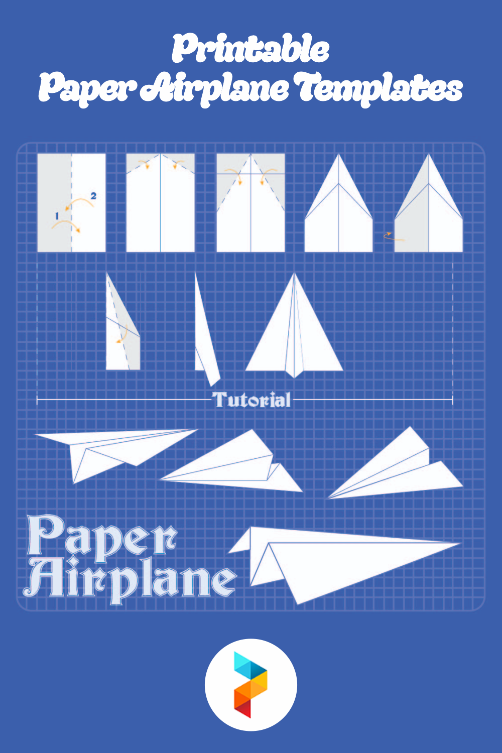 Printable Paper Airplane Templates