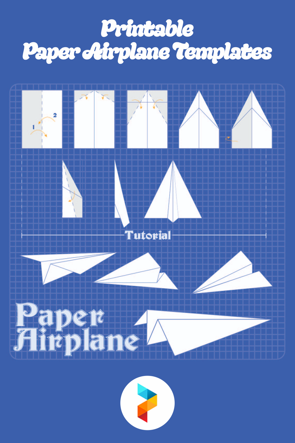 14 Best Printable Paper Airplane Templates