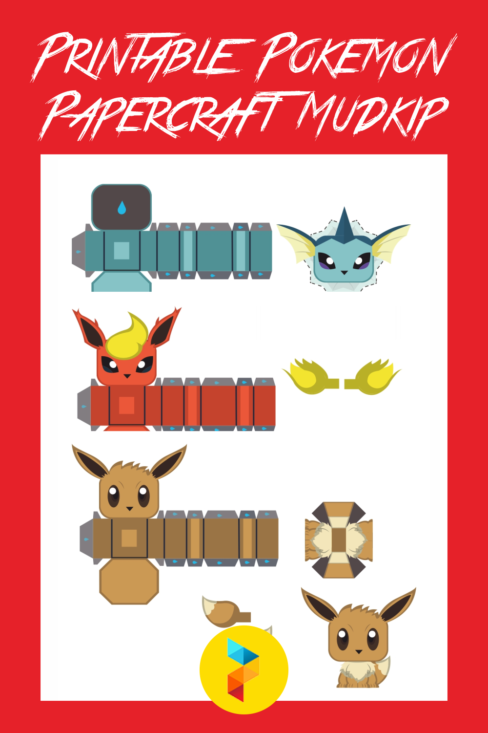 Pokemon paper deals crafts