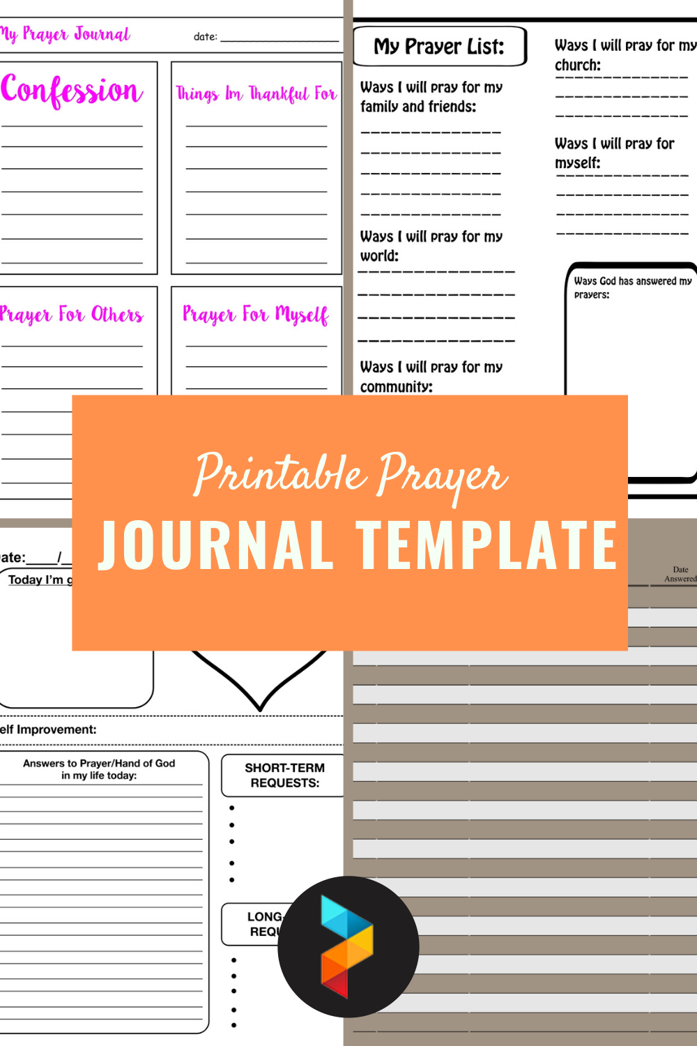 10 Best Printable Prayer Journal Template PDF for Free at Printablee