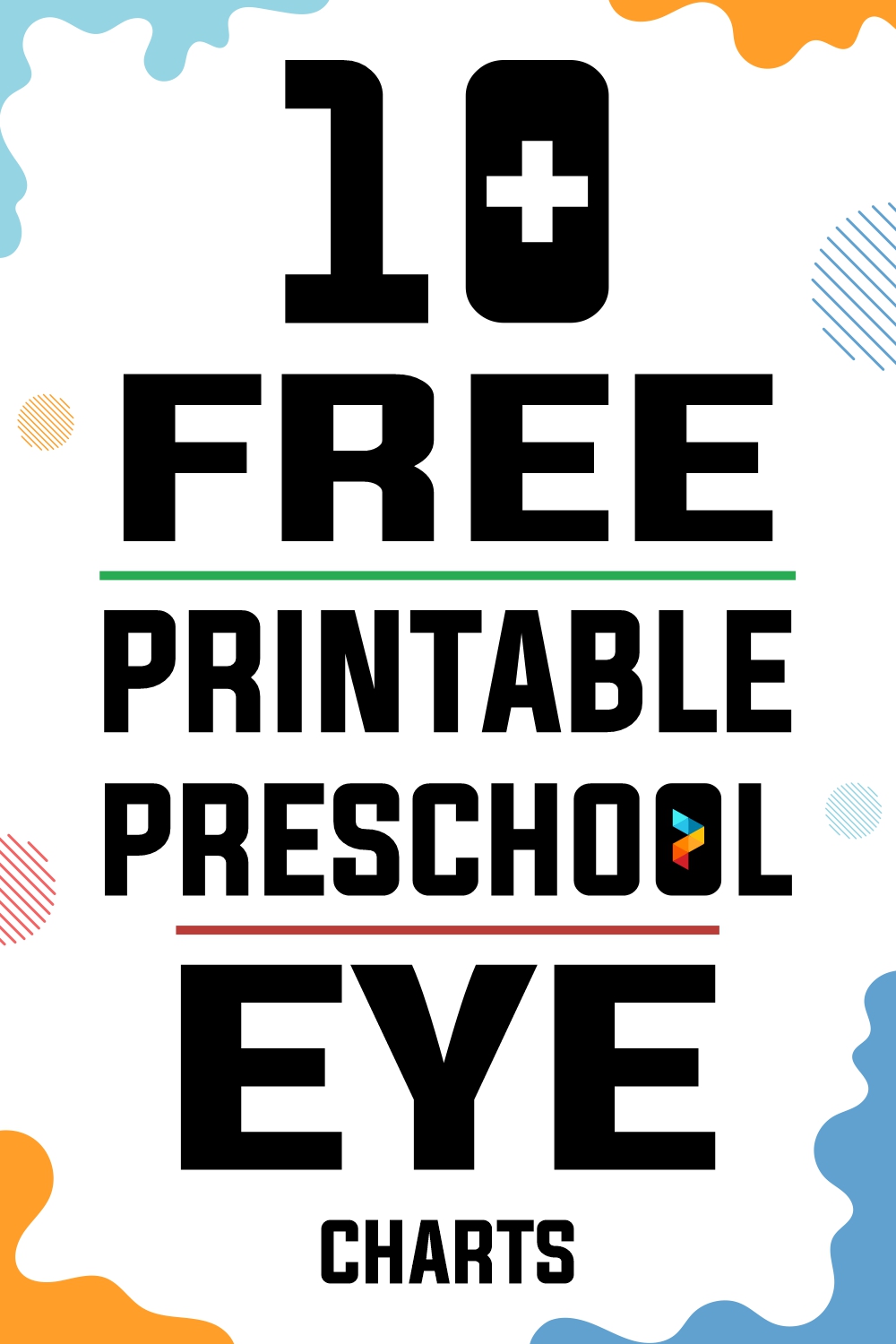 Printable Preschool Eye Charts