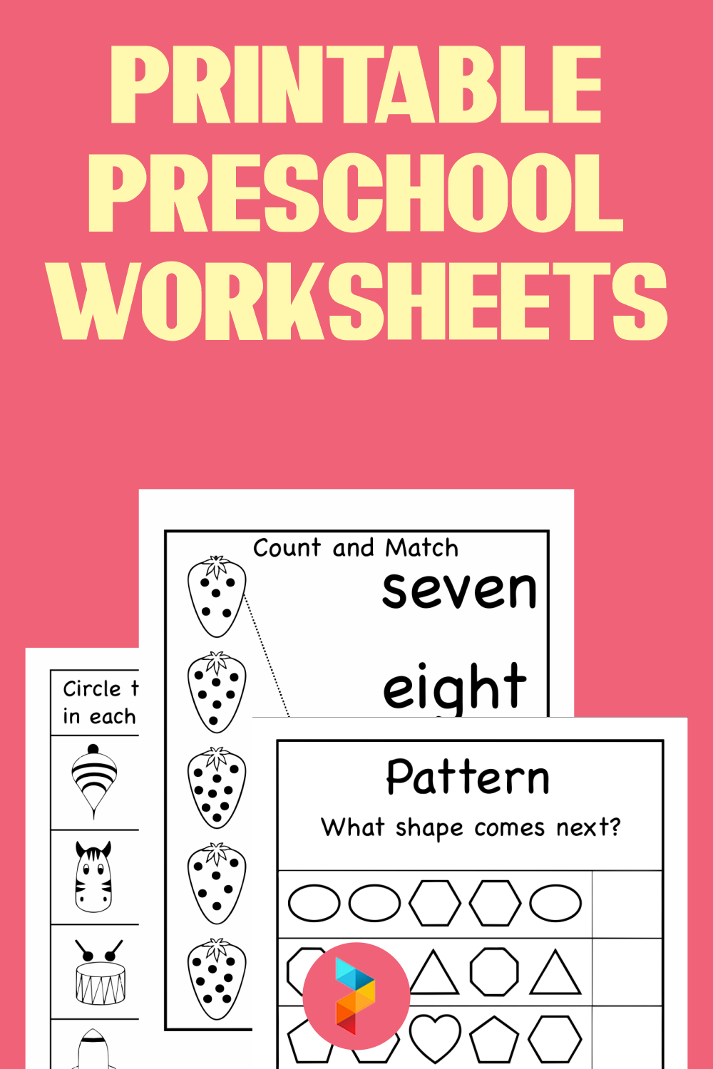 Free Printable Worksheets For Preschool Preschool Worksheets Photos 