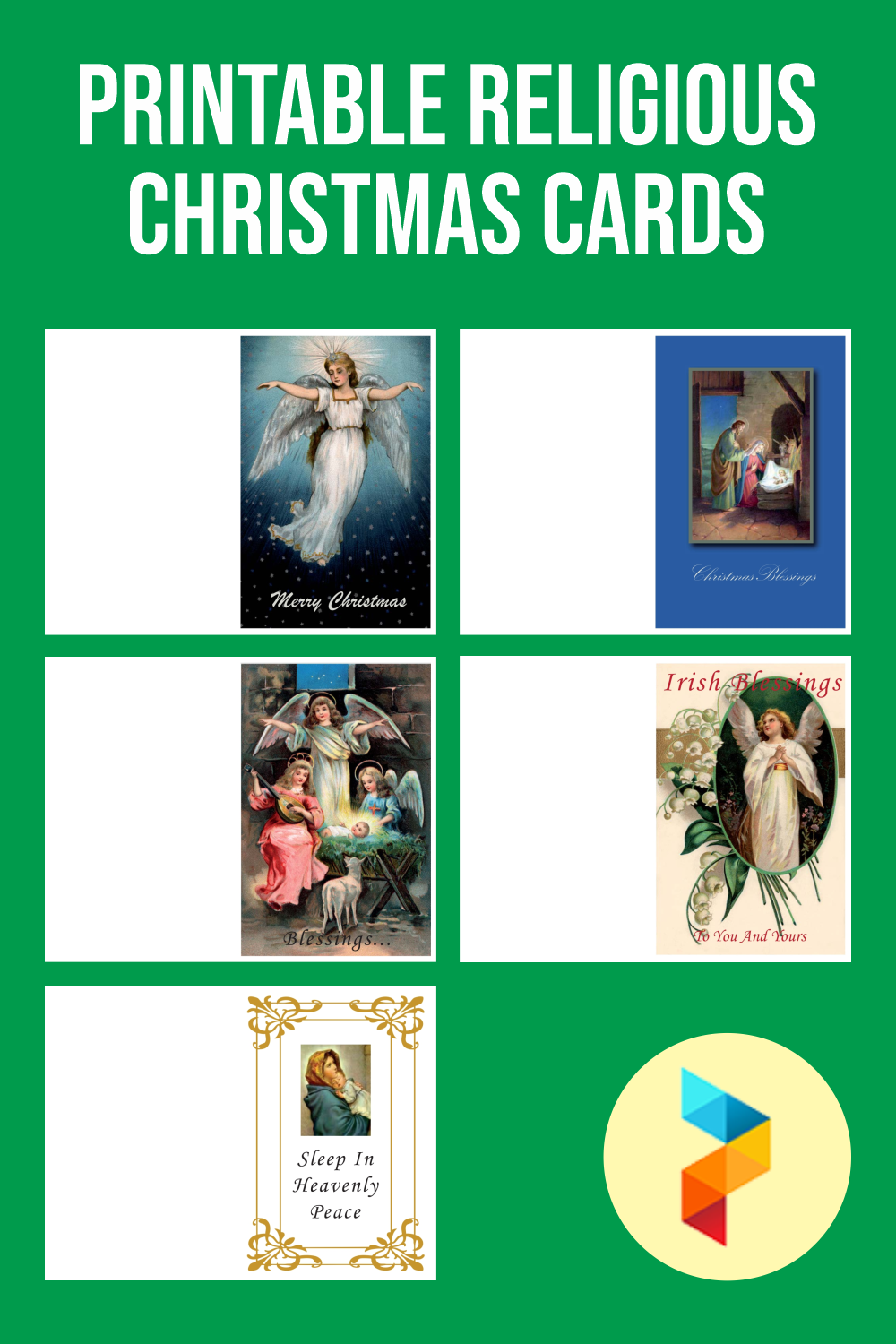 10 Best Printable Religious Christmas Cards - printablee.com