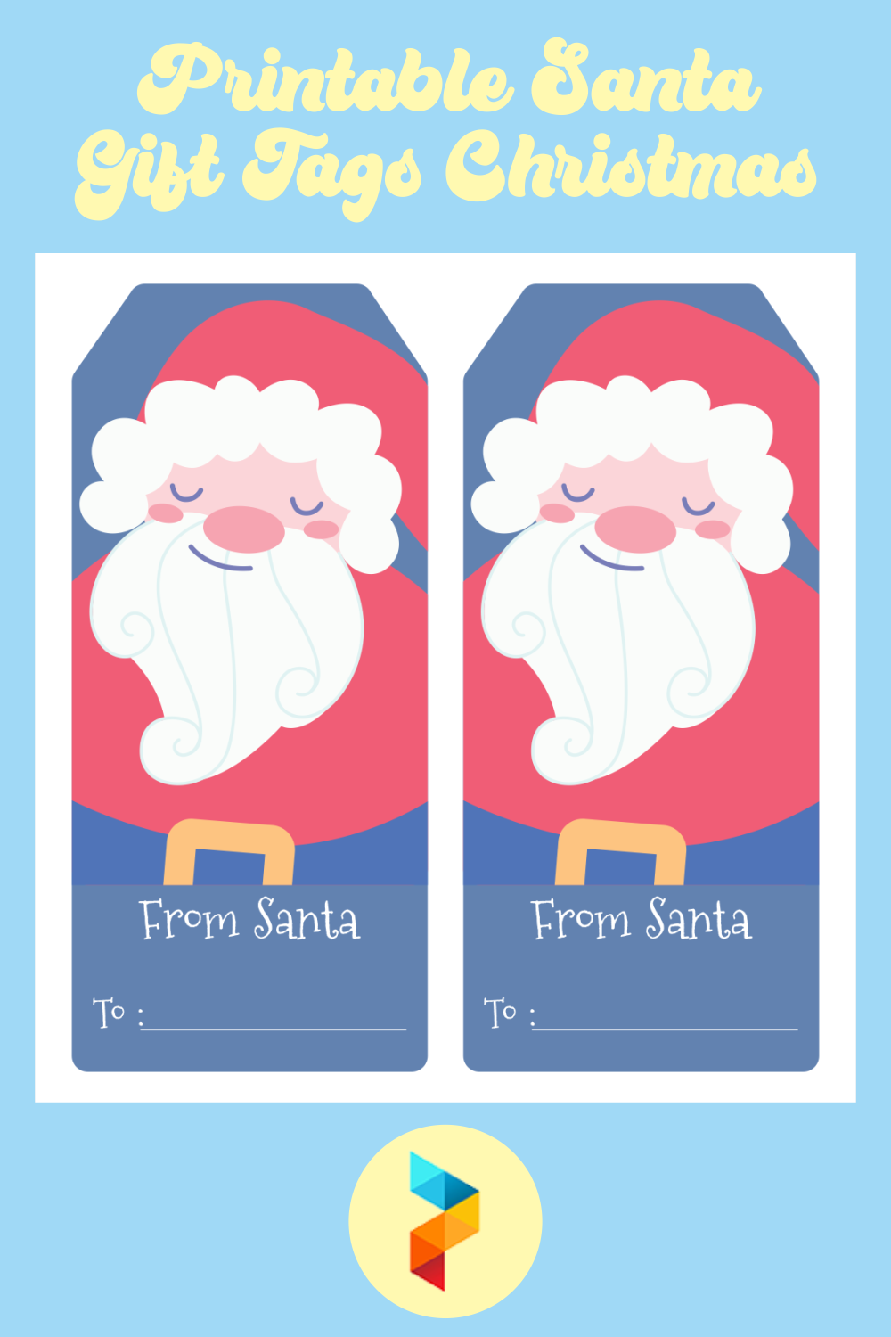 Printable Santa Gift Tags