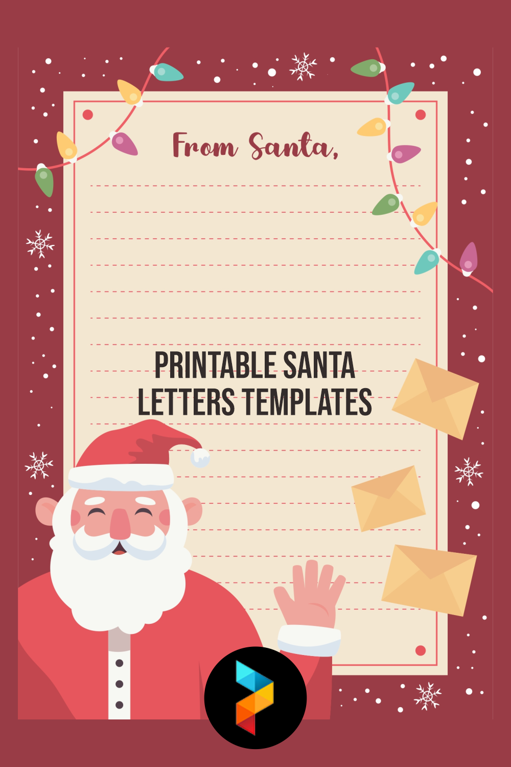 Printable Santa Letters Templates