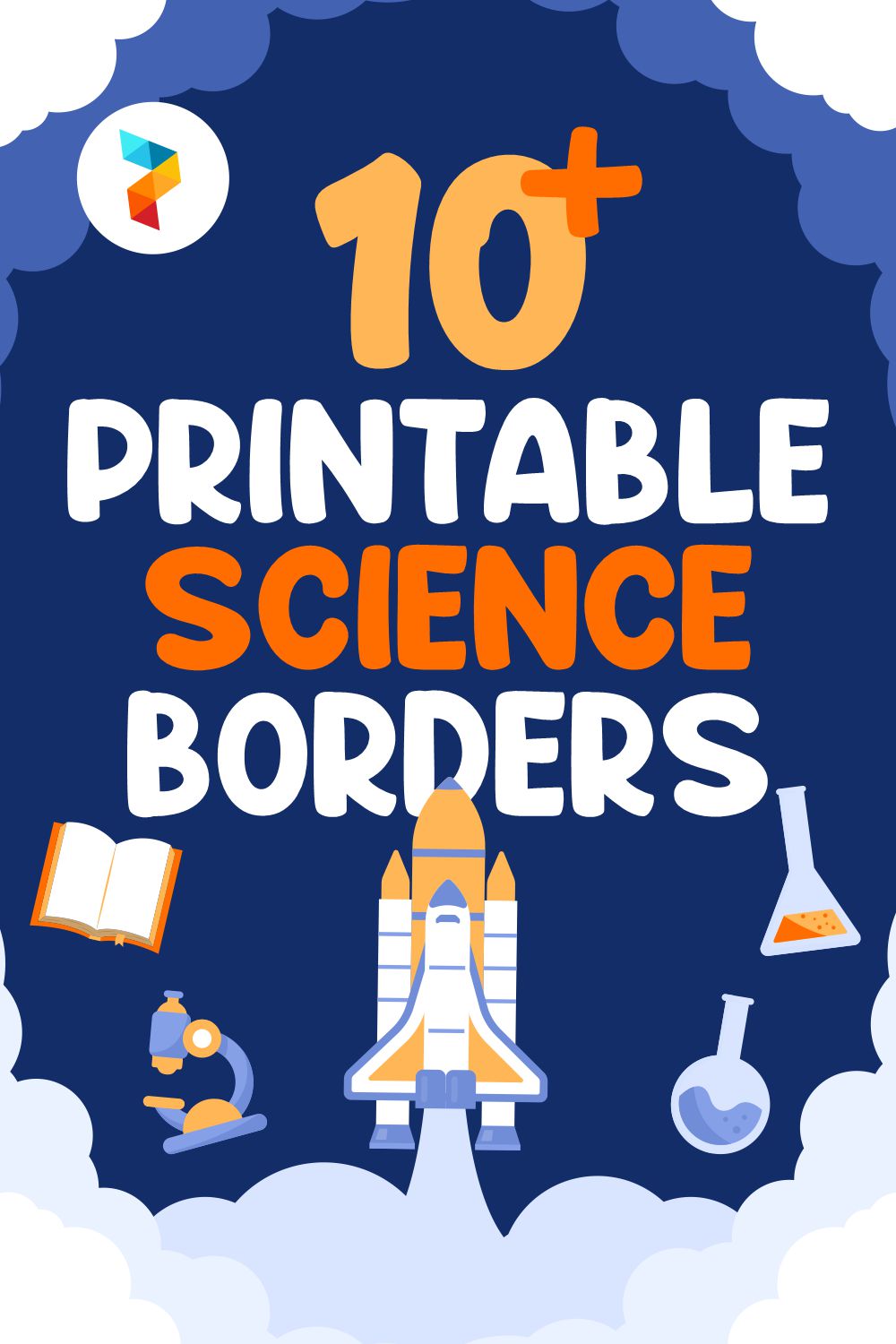 Printable Science Page Border