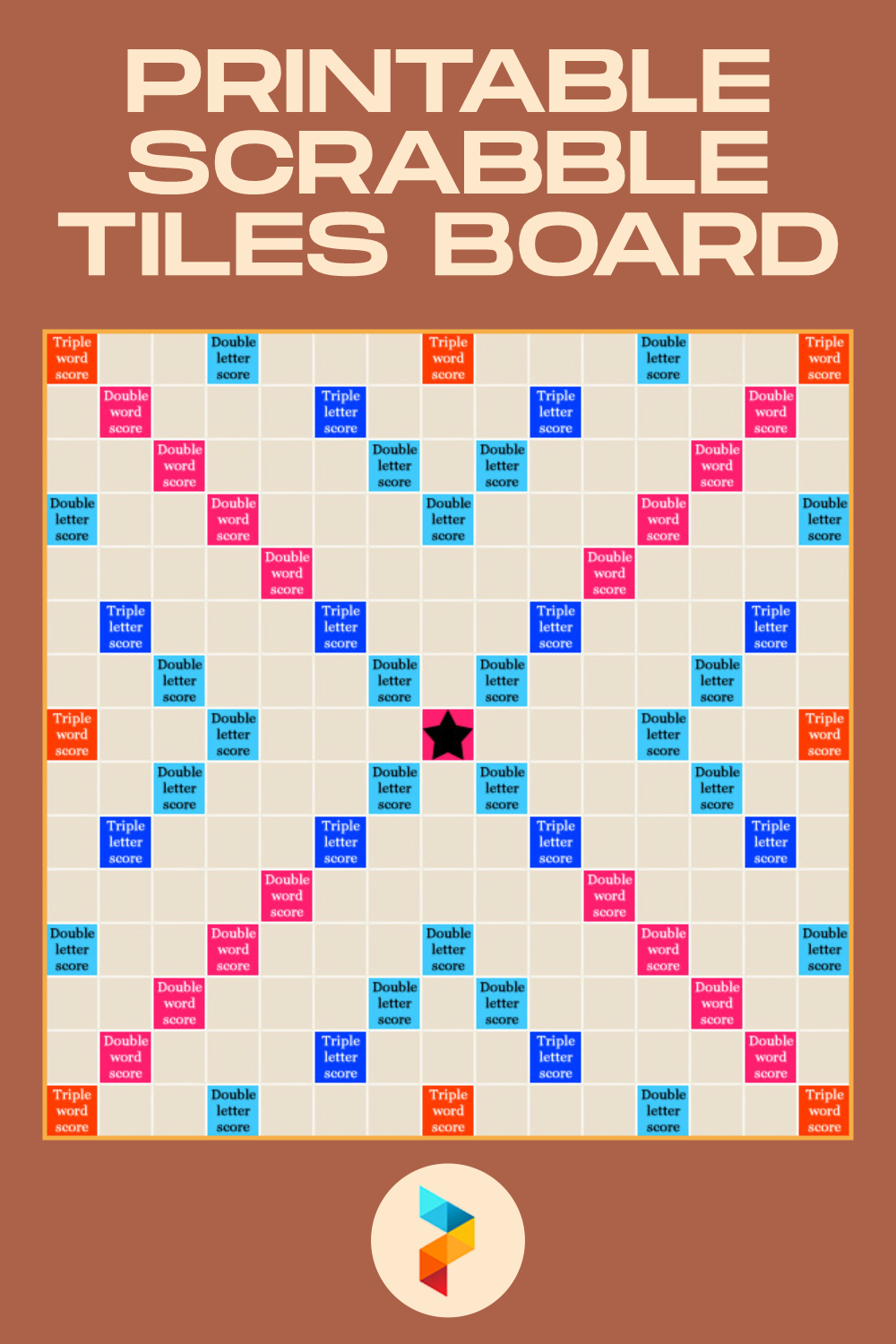 10 Best Printable Scrabble Tiles Board PDF for Free at Printablee