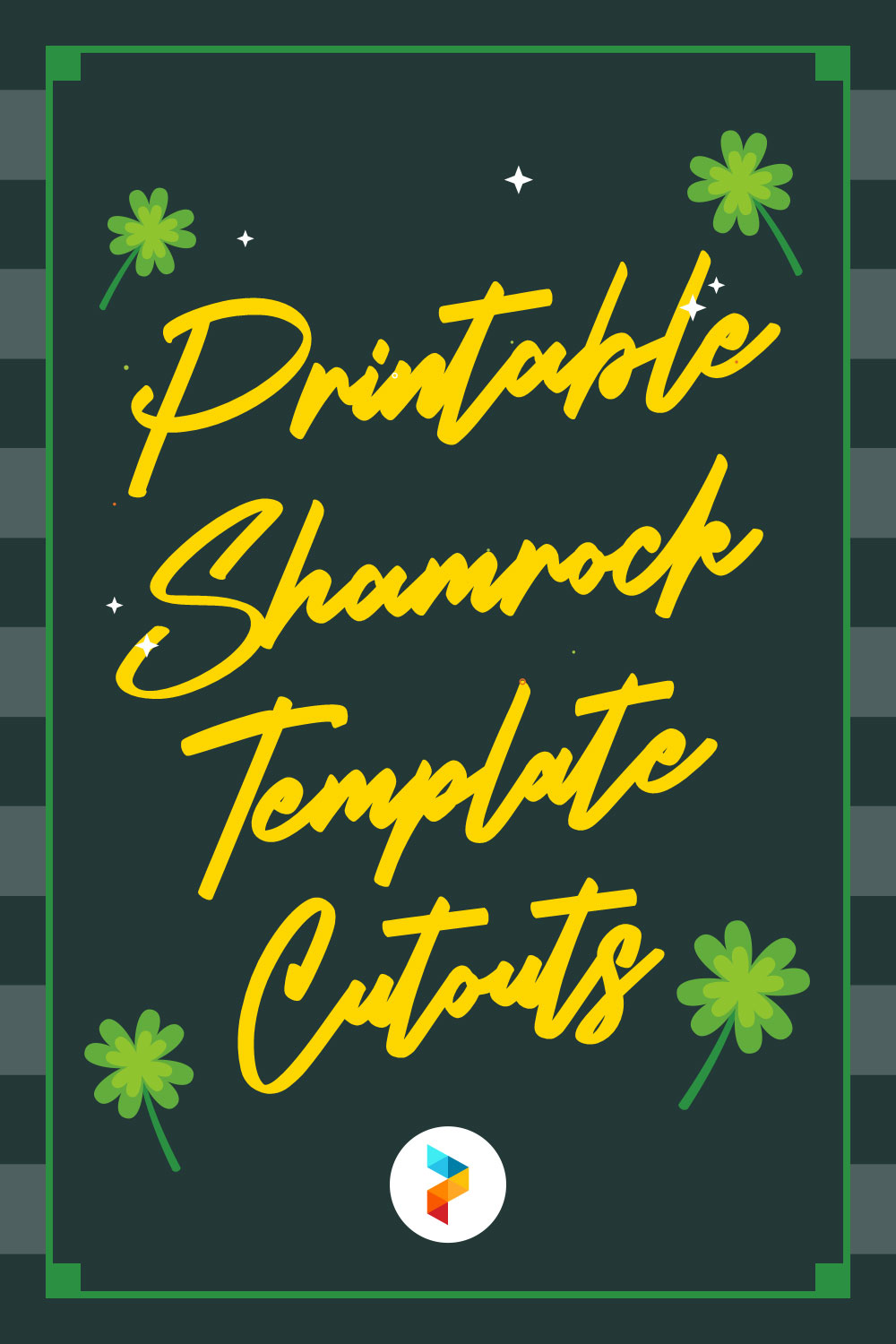 Printable Shamrock Template Cutouts