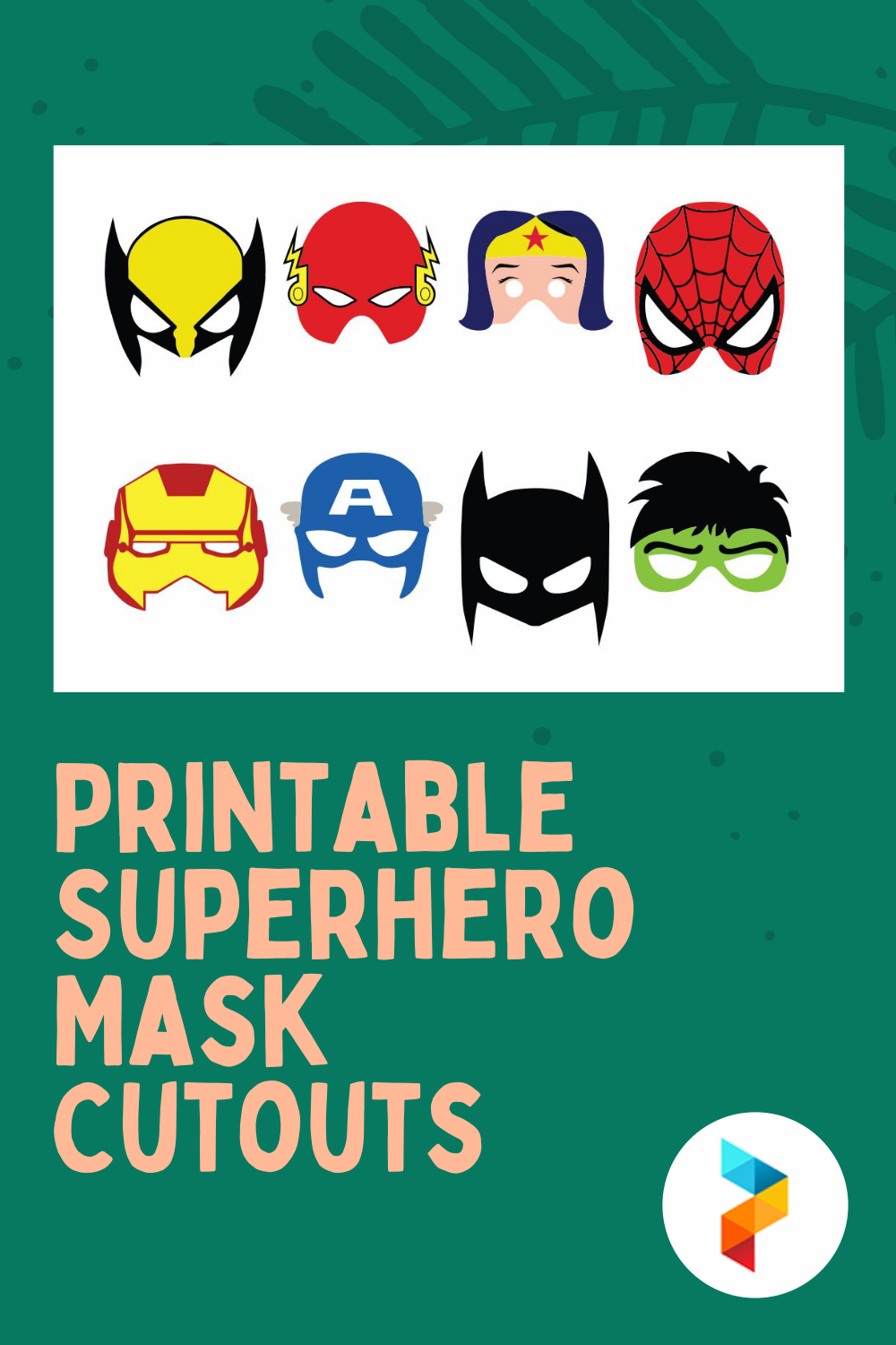 Printable Superhero Mask Cutouts
