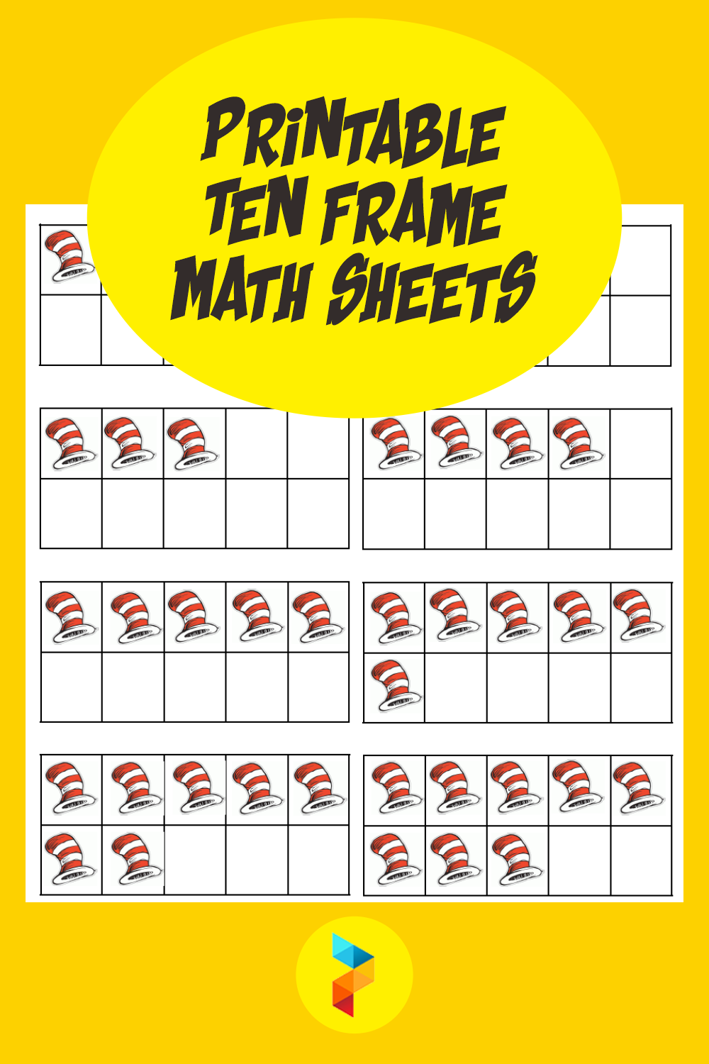 Printable Ten Frame Math Sheets