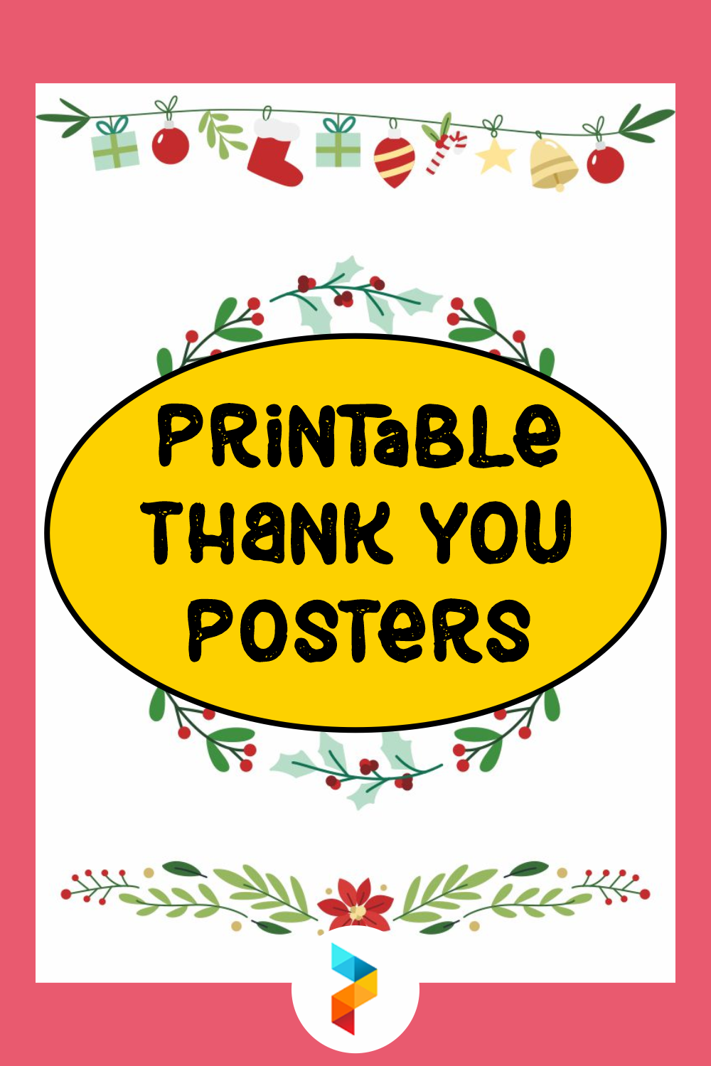 Printable Thank You Posters