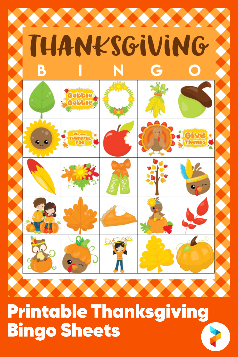 Thanksgiving Bingo Sheets