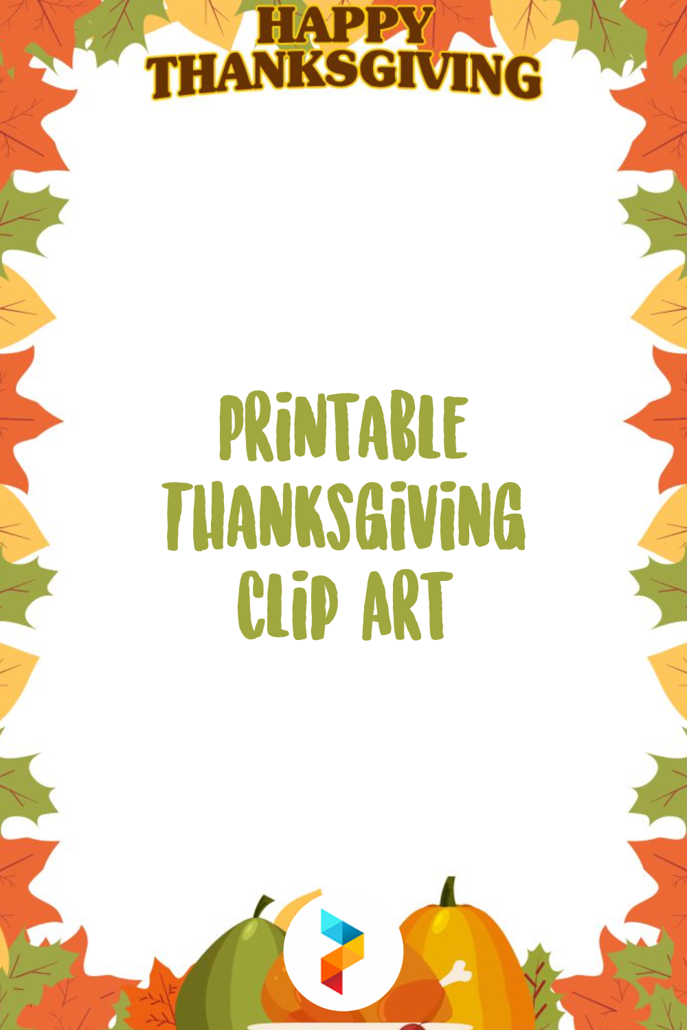 6 Best Free Printable Thanksgiving Clip Art - printablee.com