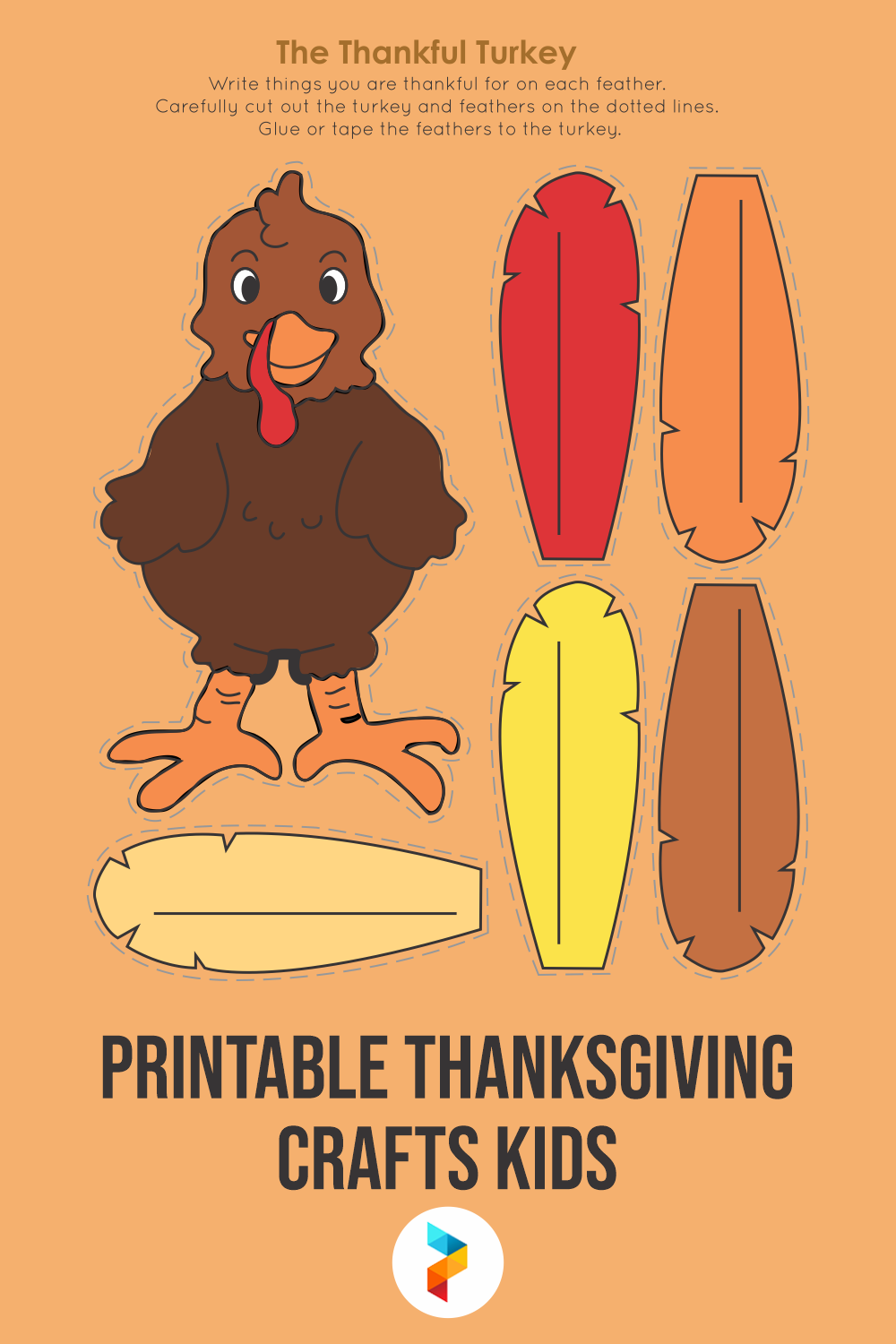 Printable Thanksgiving Crafts Kids