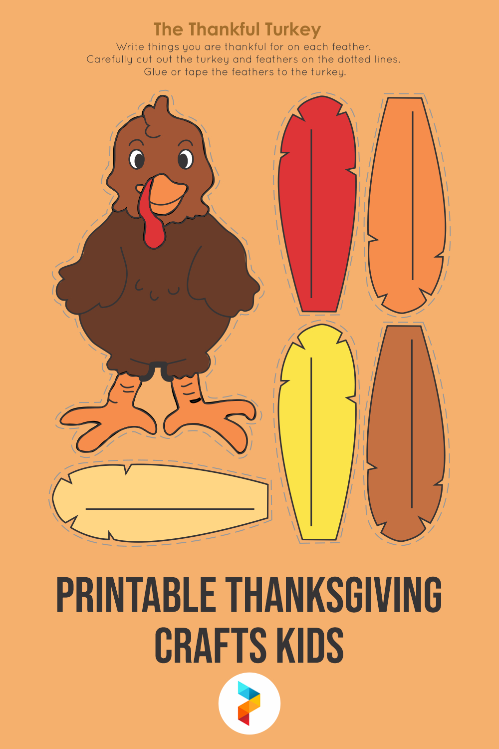 10-best-free-printable-thanksgiving-crafts-kids-printablee