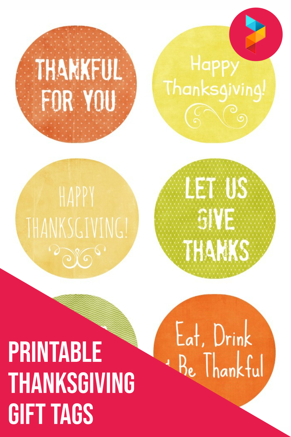 Thanksgiving Gift Tags