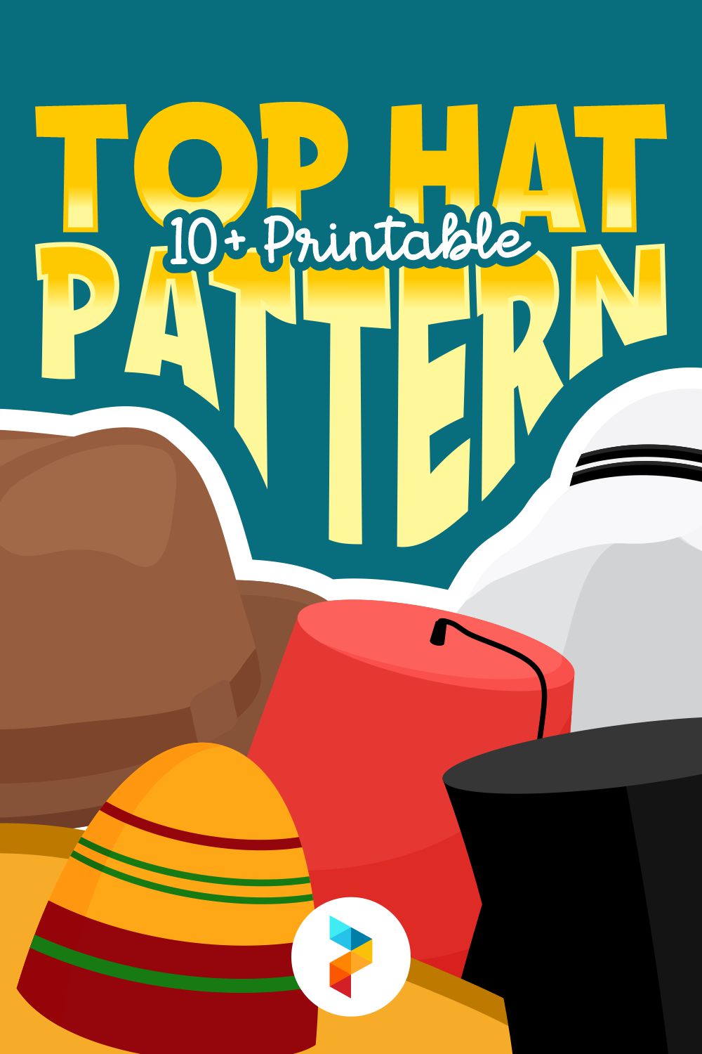 Printable Top Hat Pattern