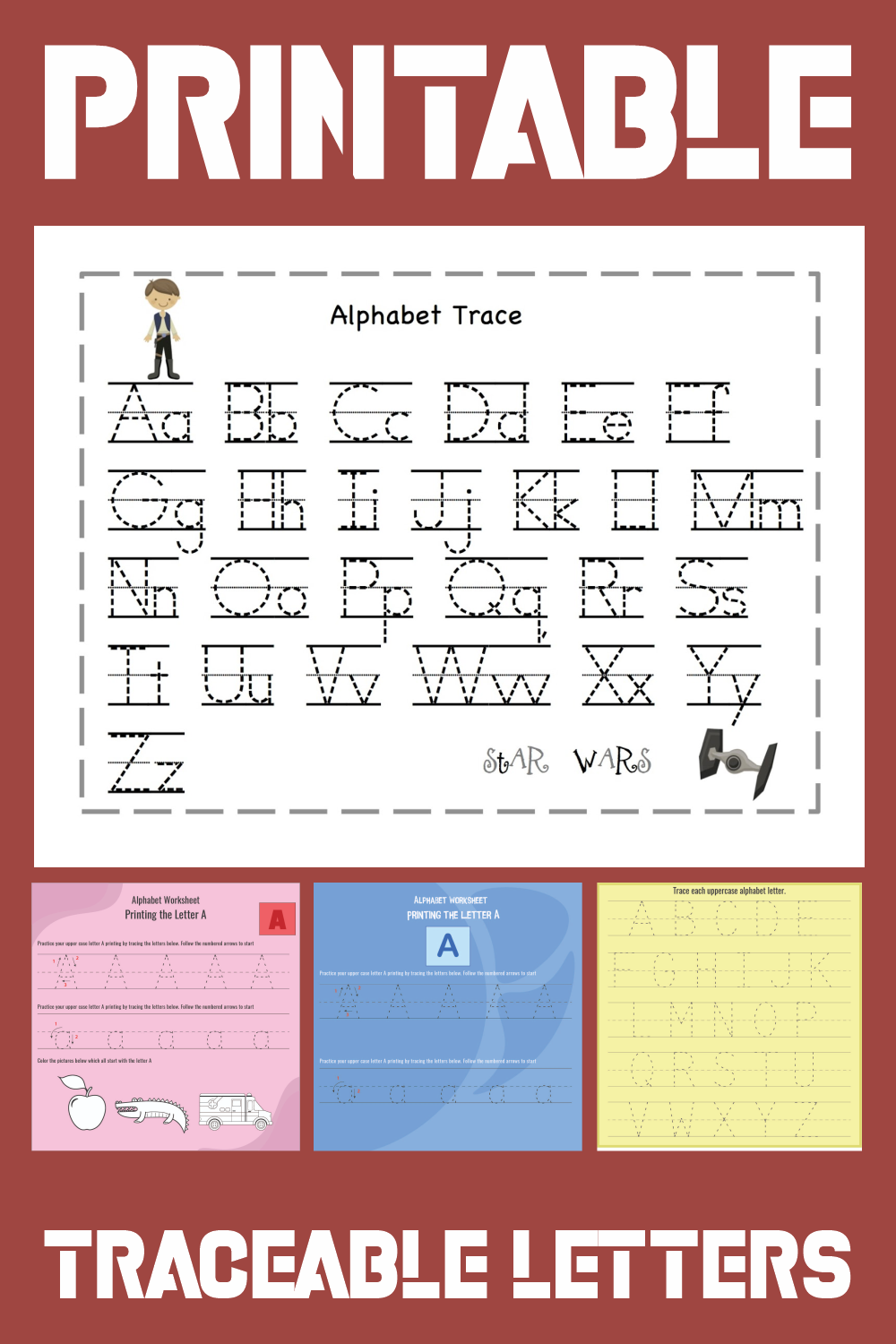 10 Best Printable Traceable Letters PDF for Free at Printablee