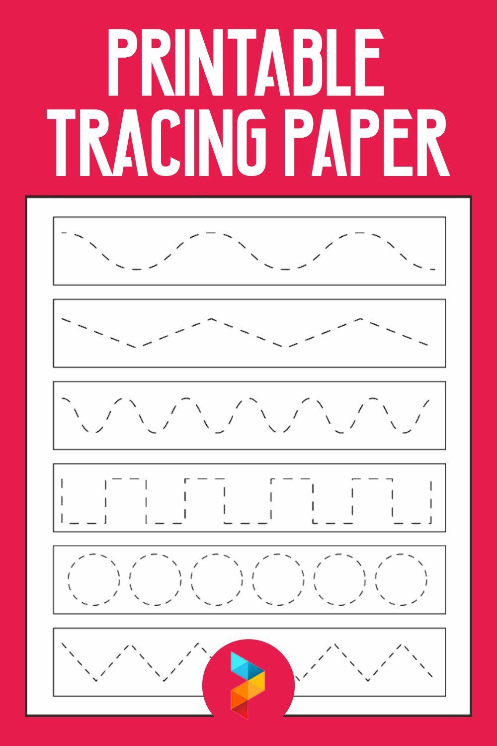 Tracing Paper For Kids