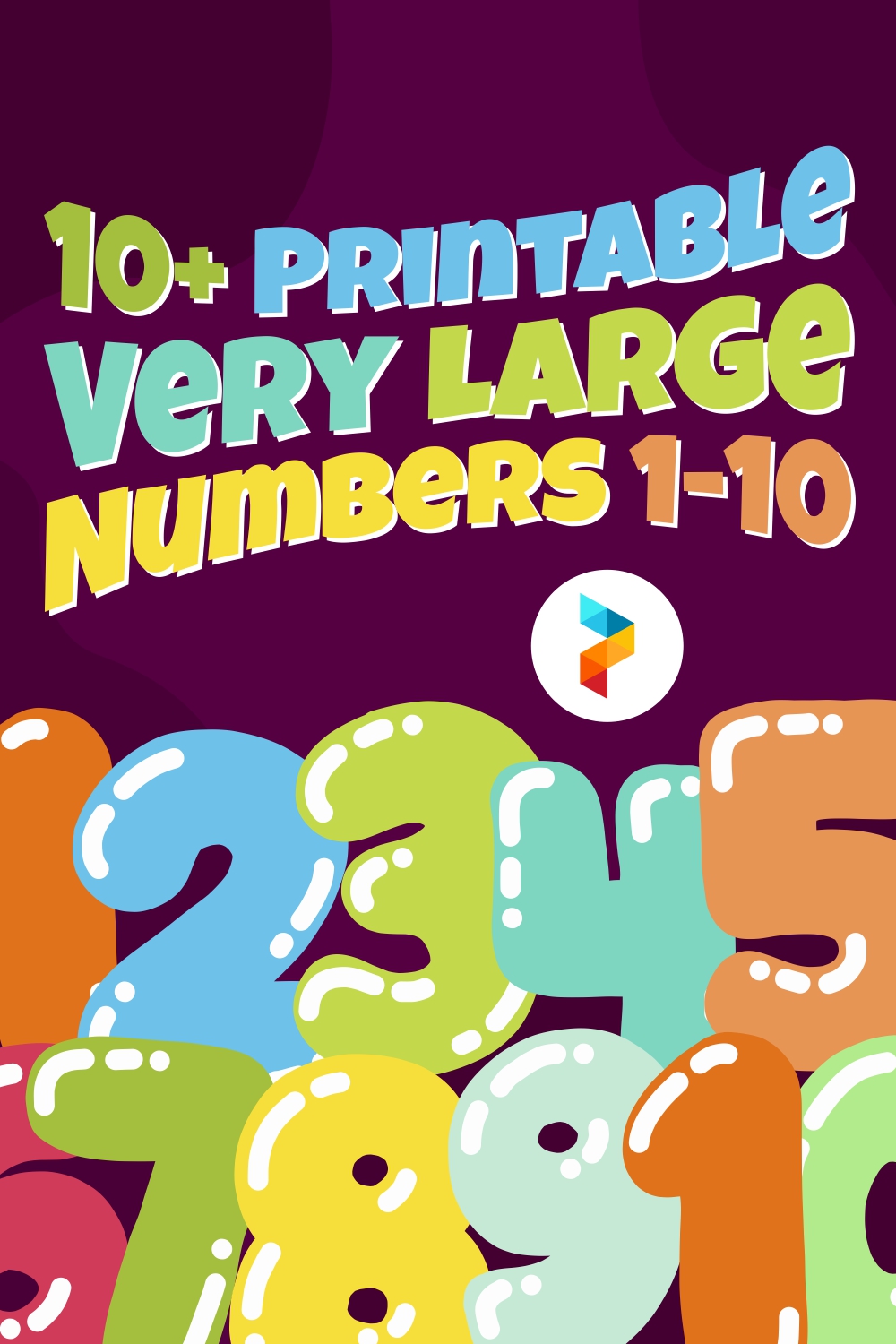 free large printable numbers 1 20 pdf large printable numbers printable