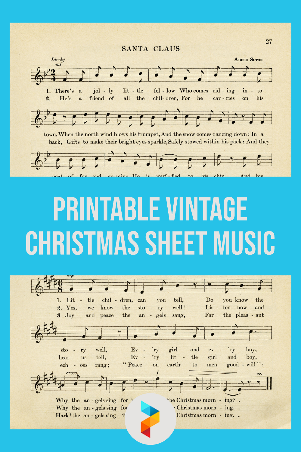 7 Best Free Printable Vintage Christmas Sheet Music PDF For Free At Printablee