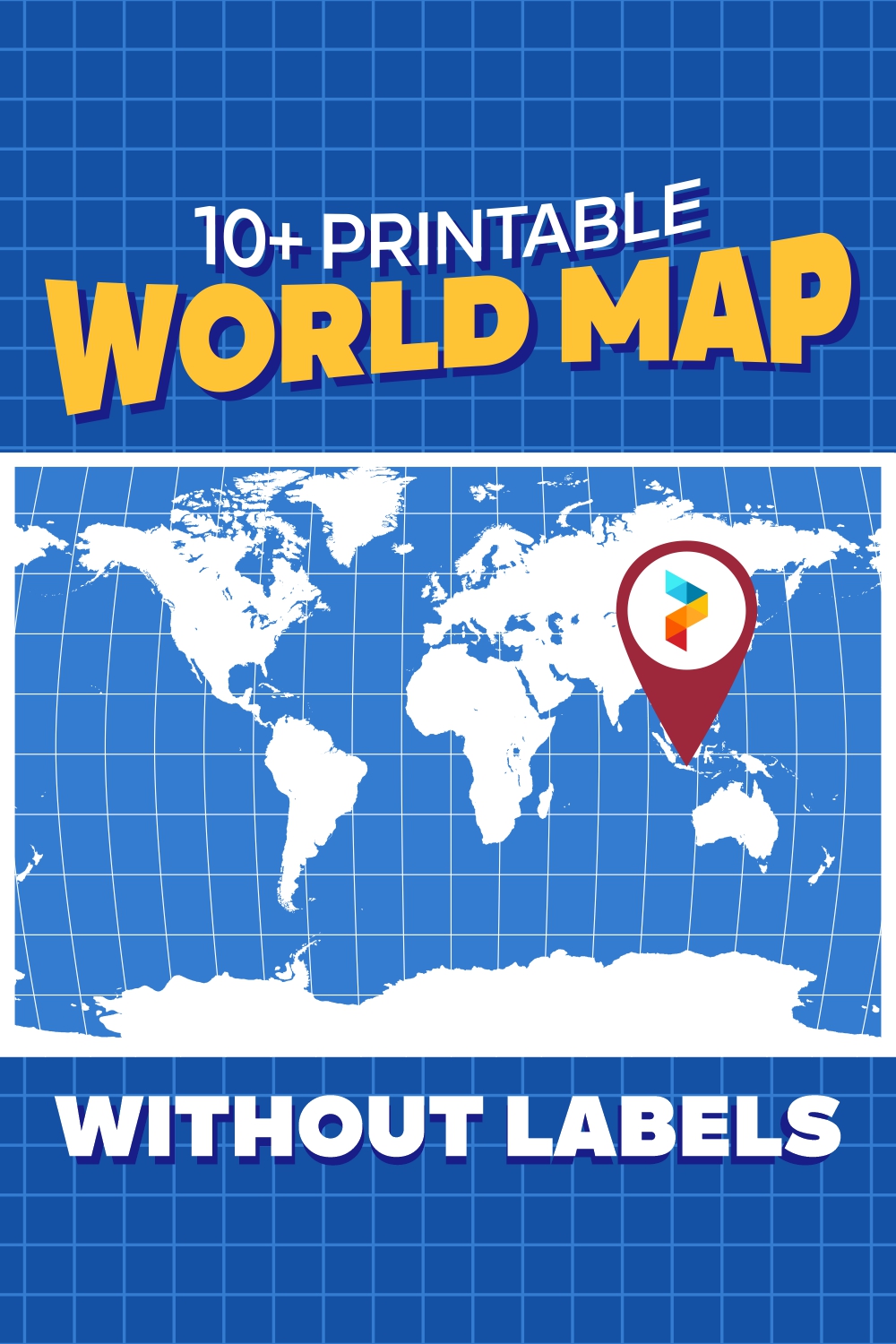 Printable Outline Map of the World