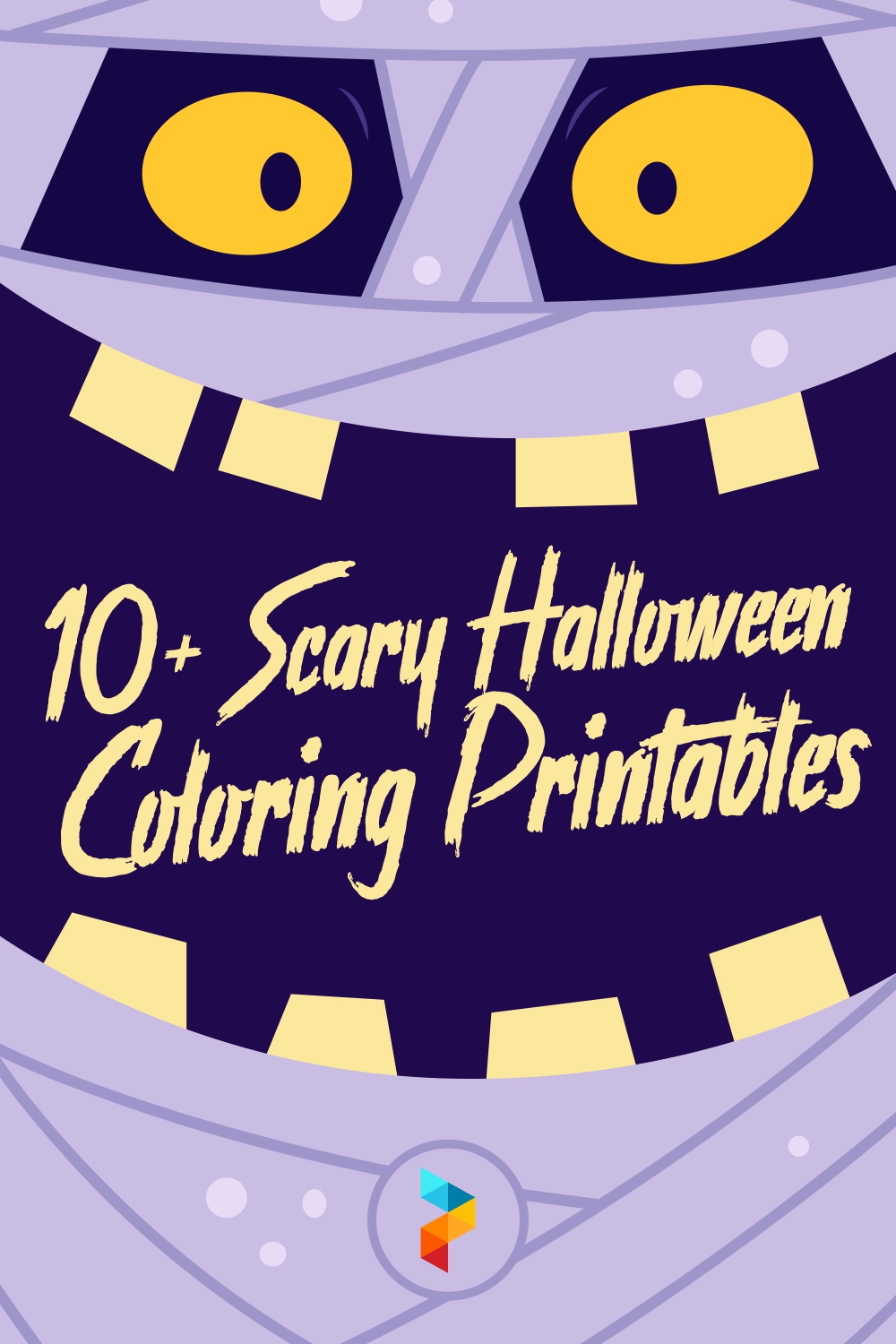 Scary Halloween Coloring Printables