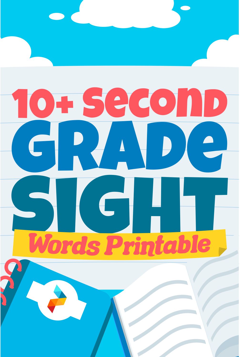 Second Grade Sight Words Printable