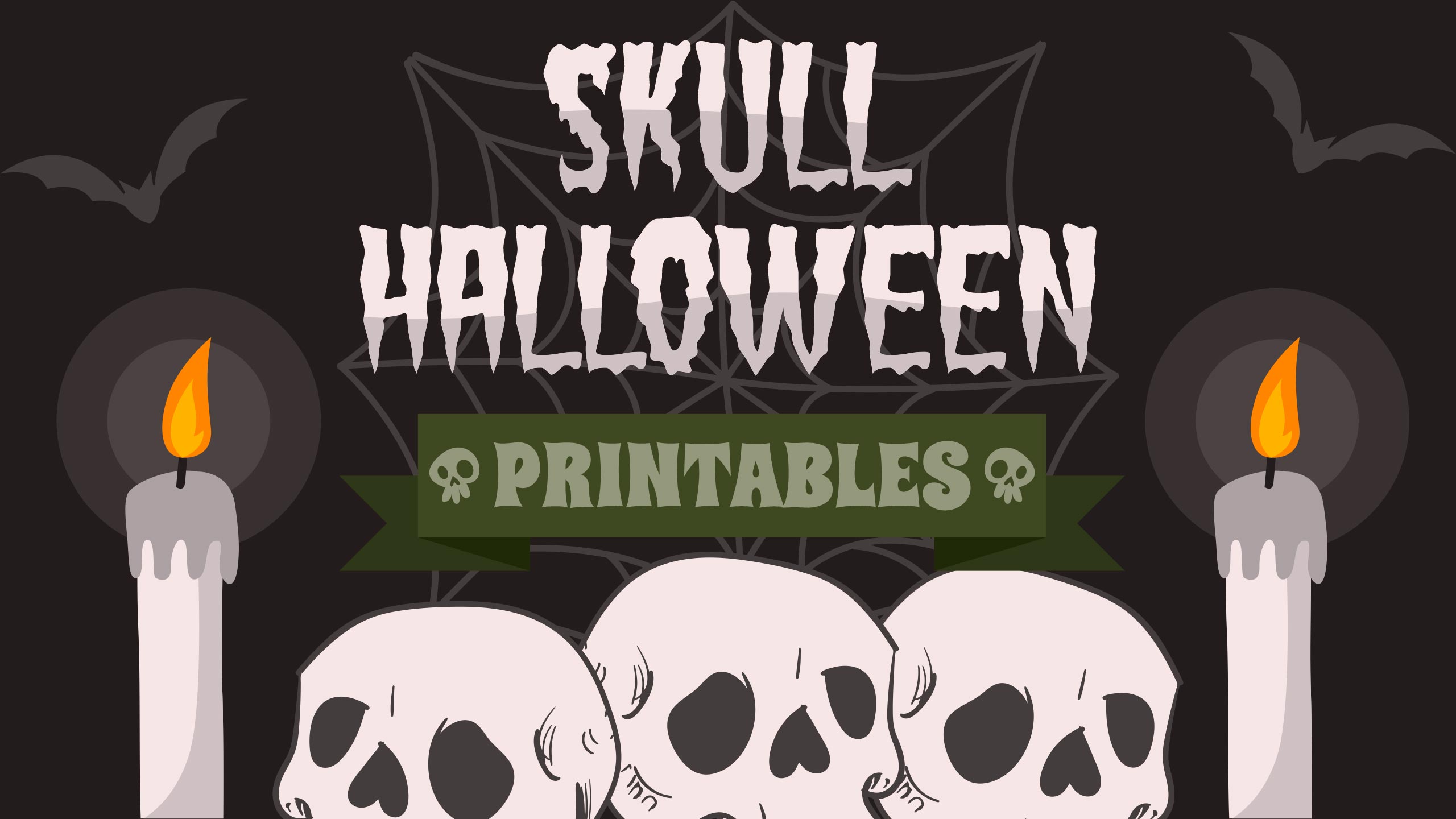 Skull Halloween Printables