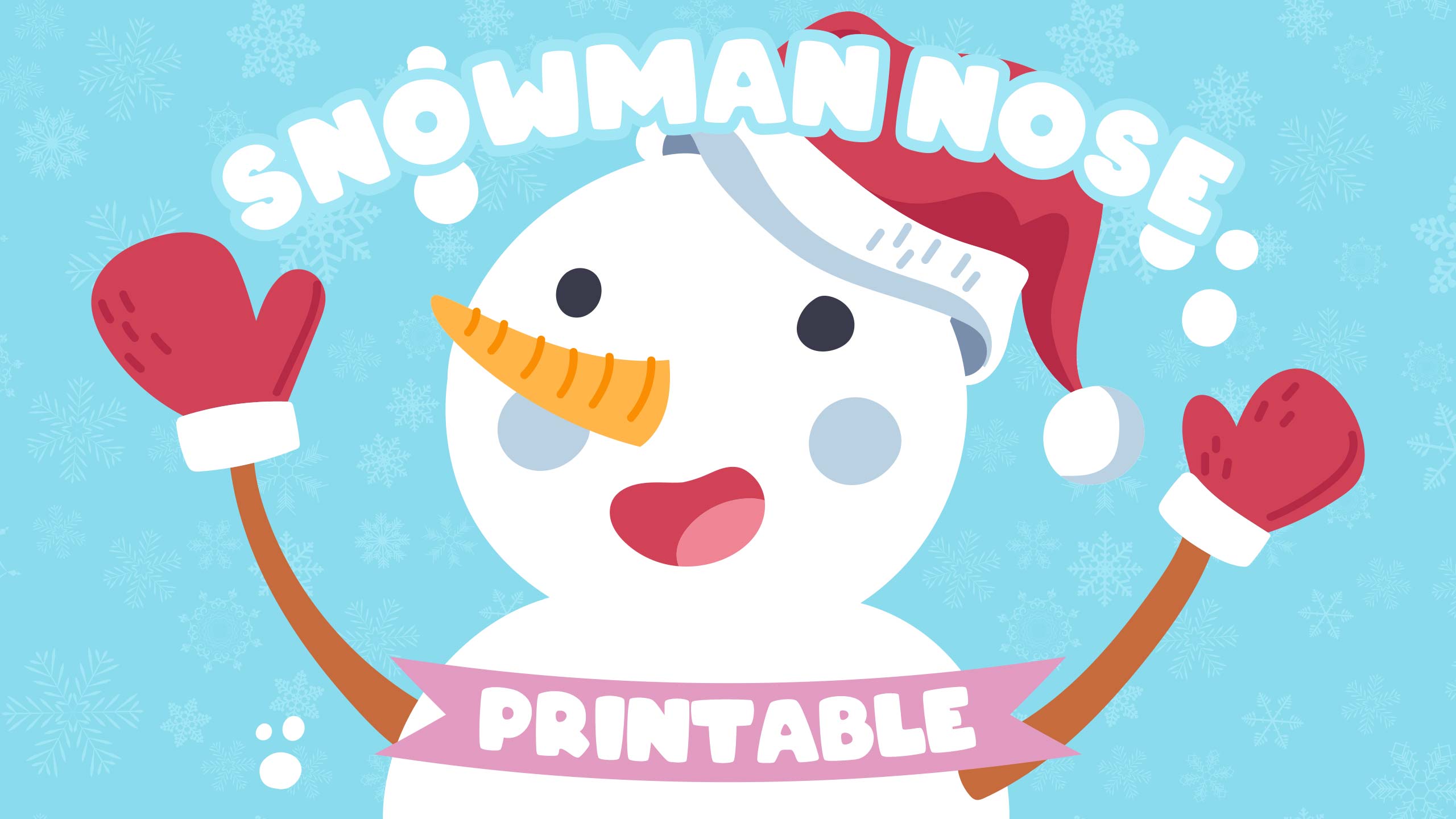 10 Best Snowman Nose Printable PDF for Free at Printablee