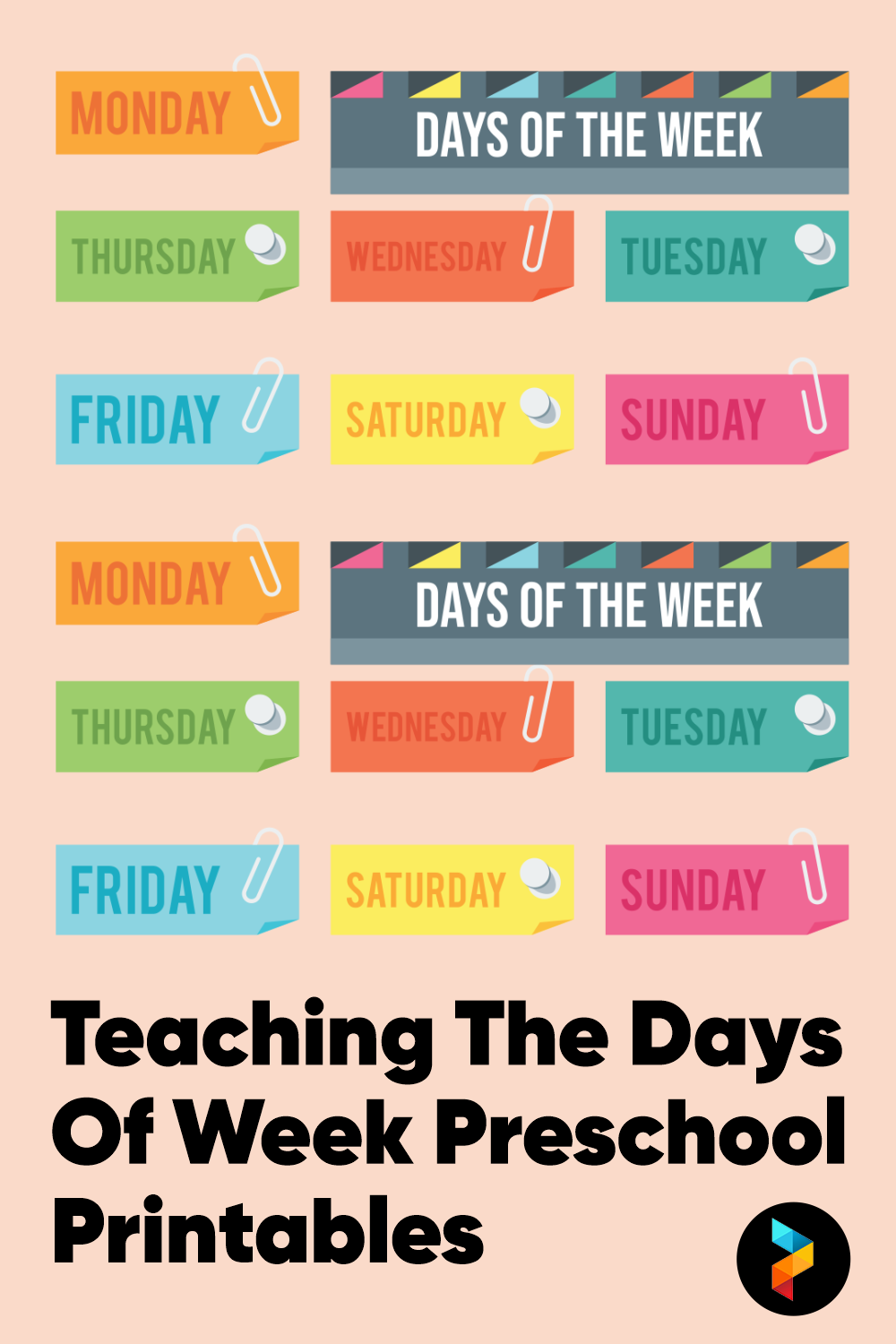 Teaching The Days Of Week Preschool