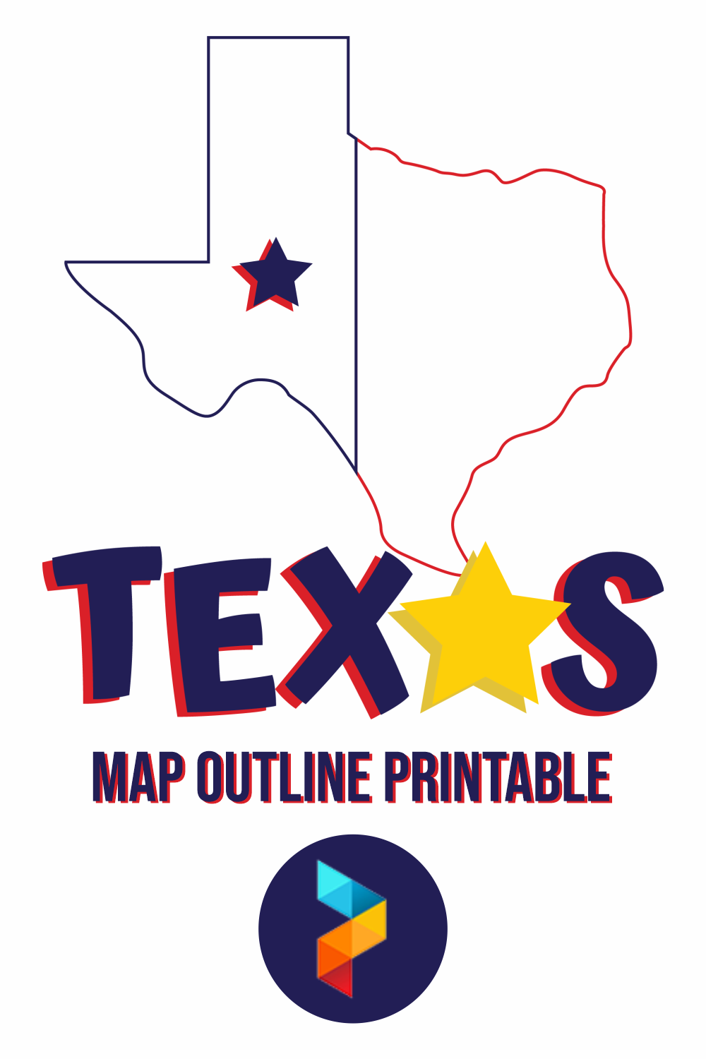 Texas Map Outline